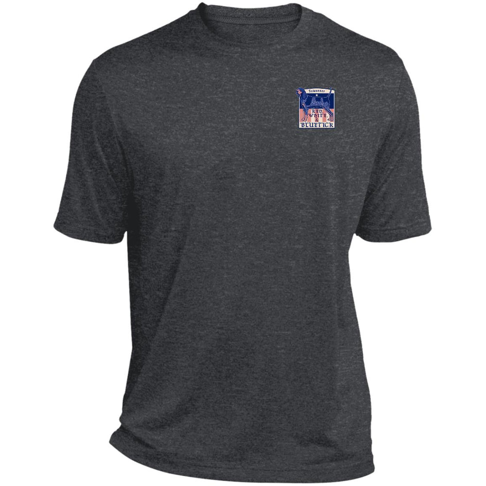 Red White & Bluetick™ :: Mens SS American Flag Performance Tshirt